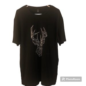 XL Black Shein T-Shirt